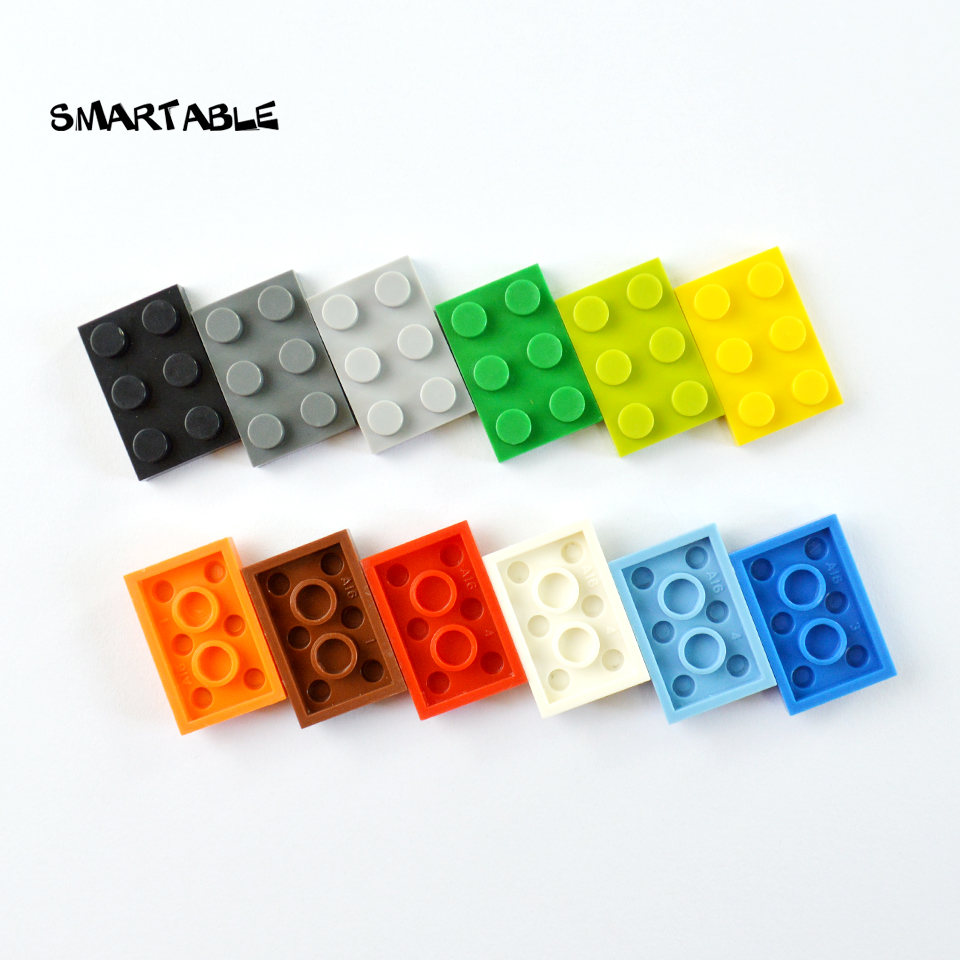 Kids Education Logo - Smartable Bulk Plate 2X3 Building Block