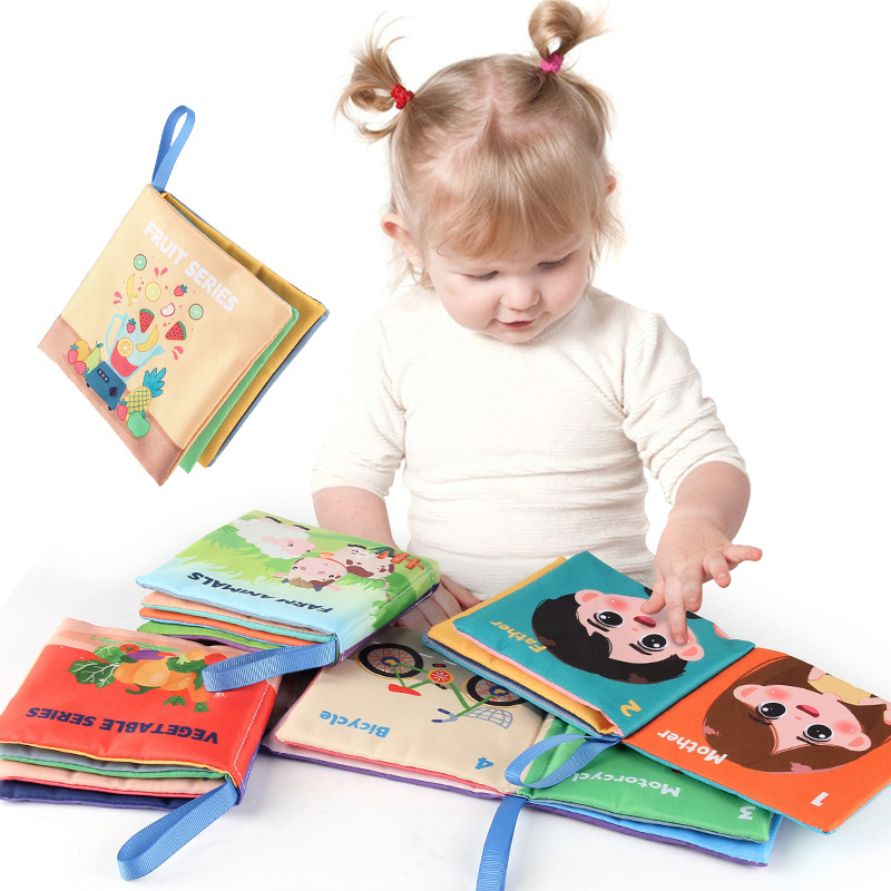 English Kids Education - [J] Cloth Book For Early Education
