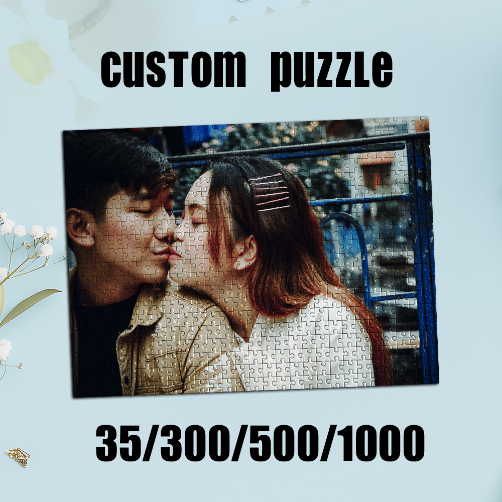 Kids Education Yes - 35/300/500/1000pcs Personalized Custom Photo Puzzle Customize
