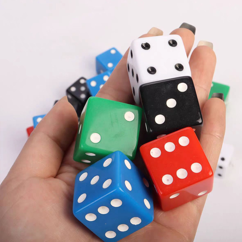 D6 Square Dice Cubes 25MM with - đánh giá và giá Kids Early Education