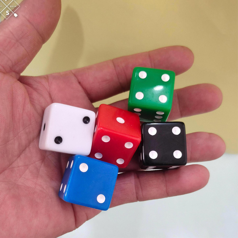D6 Square Dice Cubes 25MM with - đánh giá và giá Kids Early Education