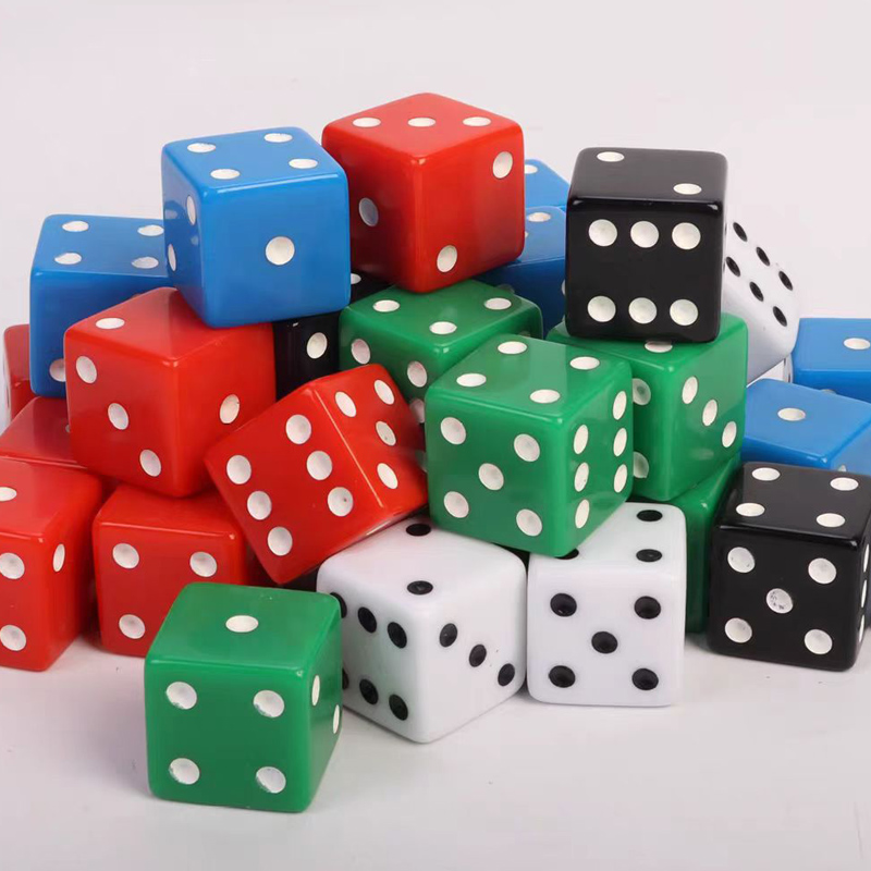 D6 Square Dice Cubes 25MM with - đánh giá và giá Kids Early Education