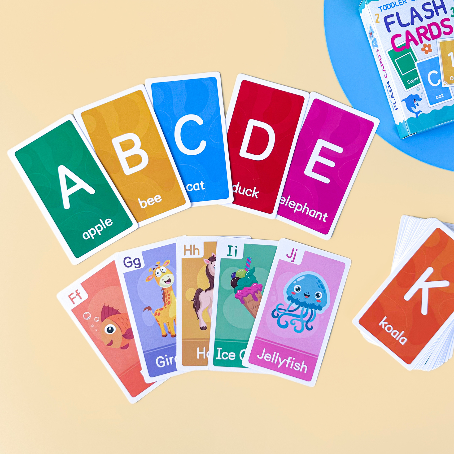 58 Pcs ABC Alphabet Flashcards - đánh giá và giá Kids Early Education
