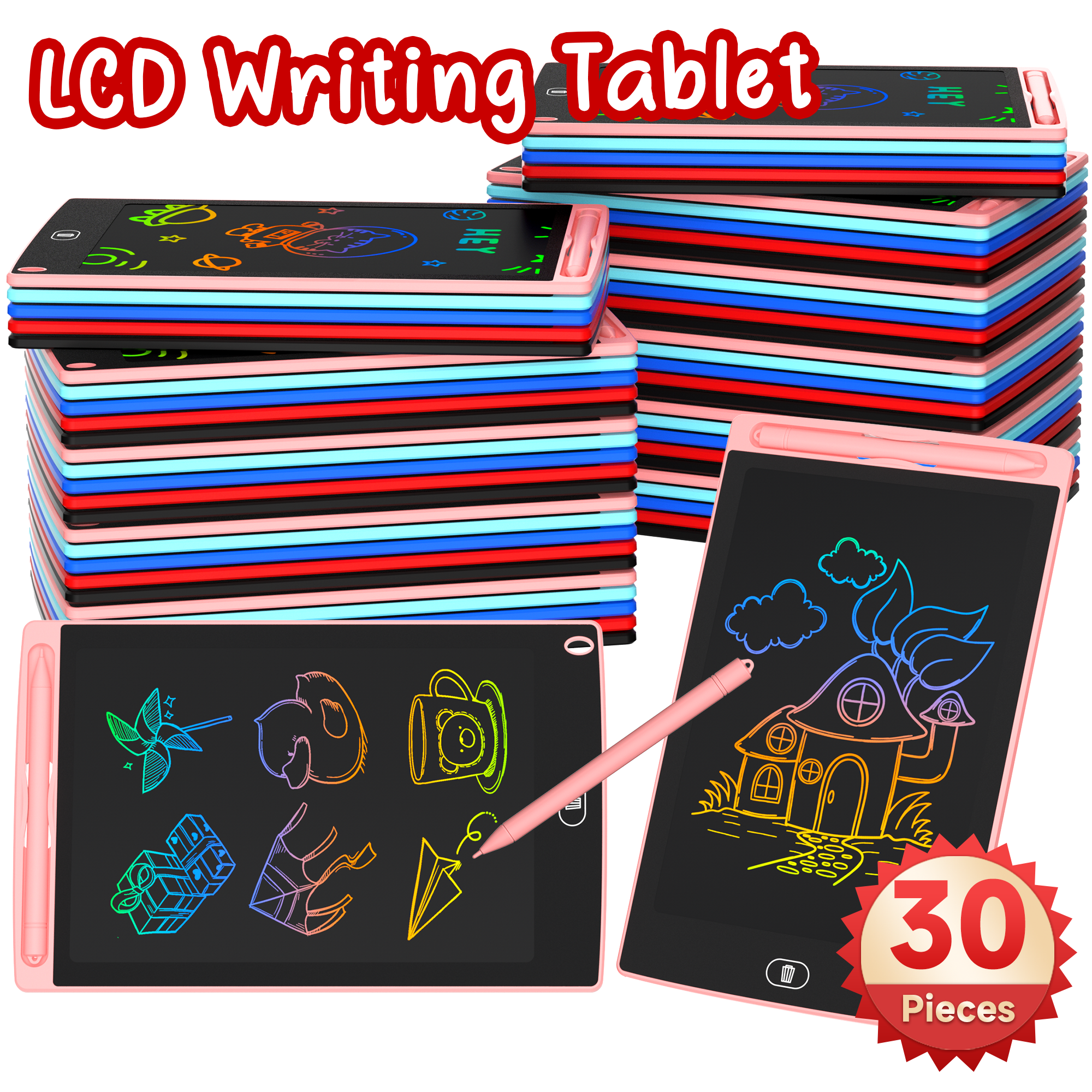 30pcs of 8.5 Inch LCD Drawing  - đánh giá và giá Kids Education Tools