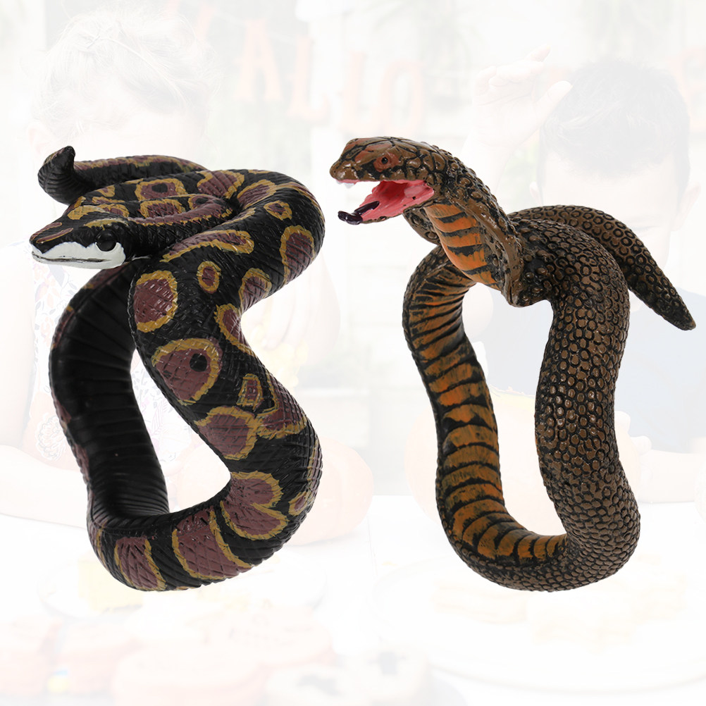 2Pcs Realistic Simulation Snak - đánh giá và giá Kids Education Tools