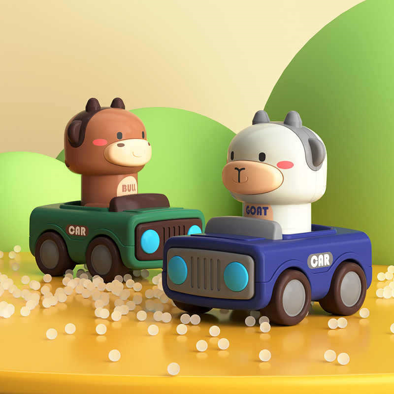 Animal Push and Go Car Toy, Du - đánh giá và giá Kids Early Education