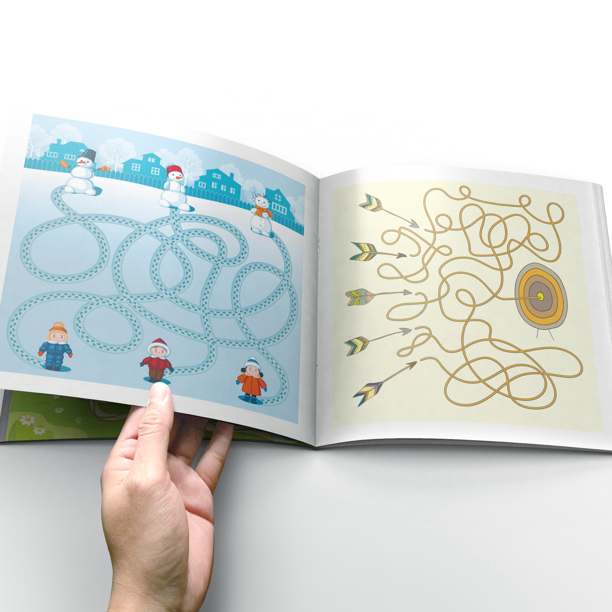 Interactive Maze Puzzle Book f - đánh giá và giá English Kids Education