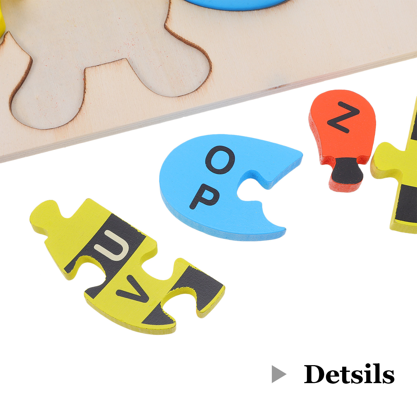 1Set Wooden Abc Puzzle Bee Sha - đánh giá và giá Abc Kids Early Education
