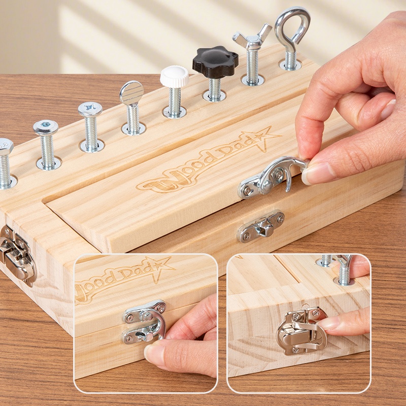 Screw Nut Workbench, Busy Boar - đánh giá và giá Kids Education Tools