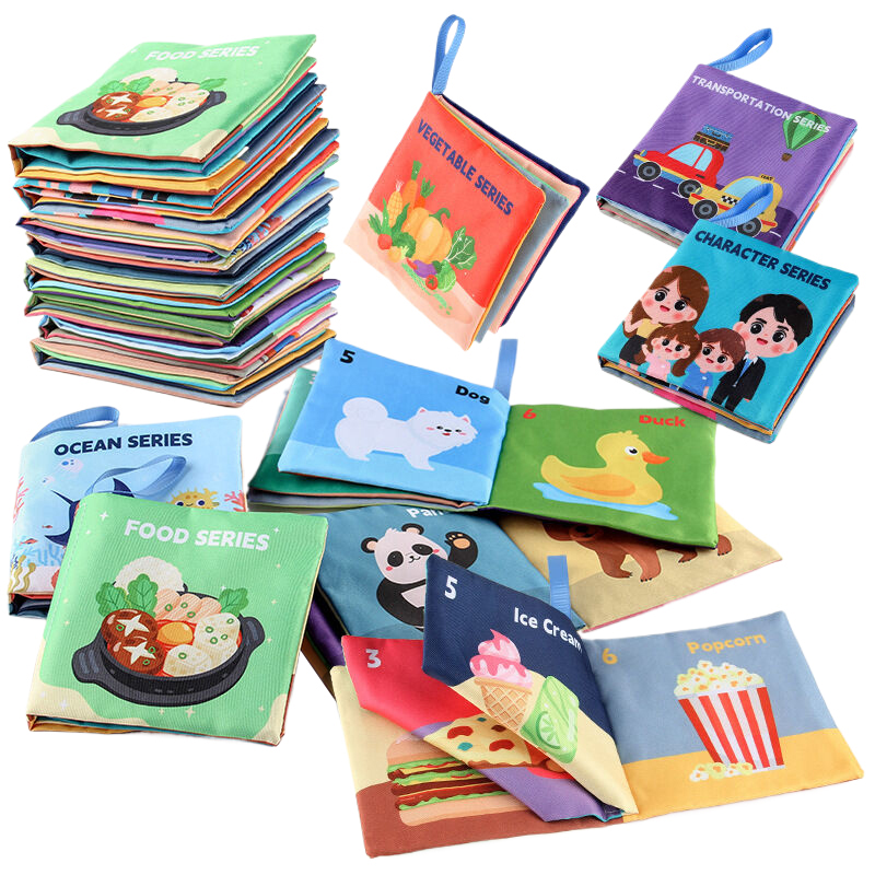 [J] Cloth Book For Early Educa - đánh giá và giá English Kids Education