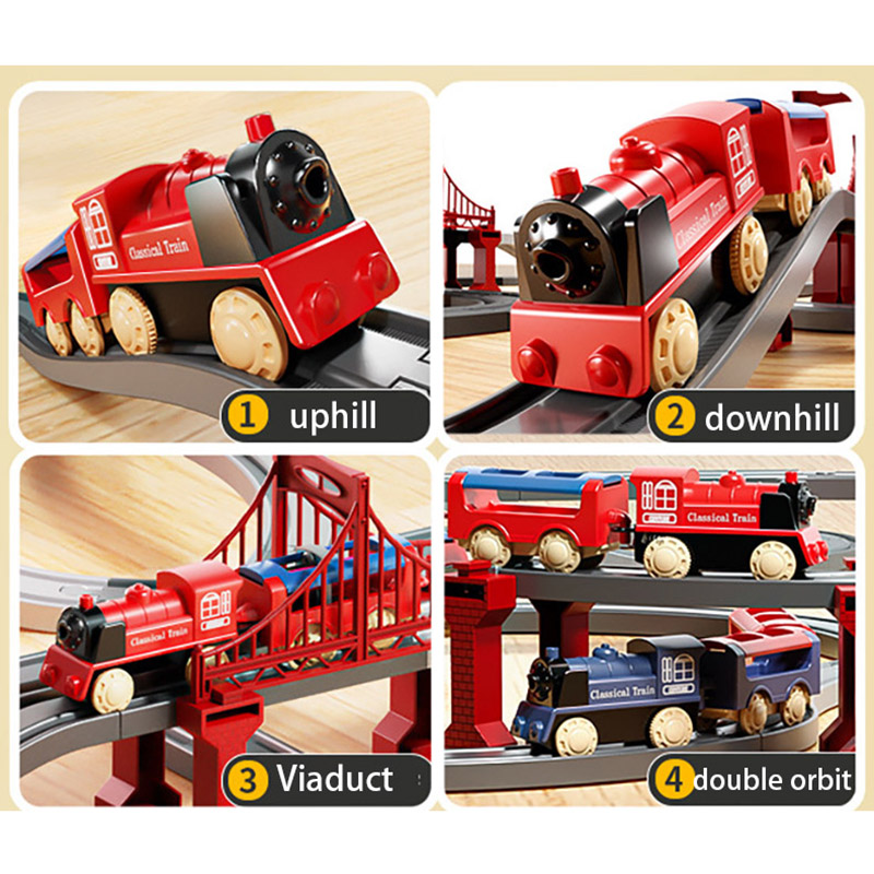 44Pcs/set Electric Train Track - đánh giá và giá Kids Education Things