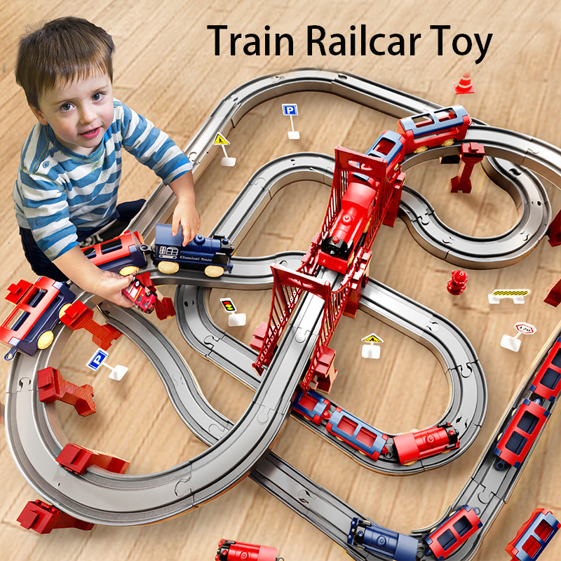 44Pcs/set Electric Train Track - đánh giá và giá Kids Education Things