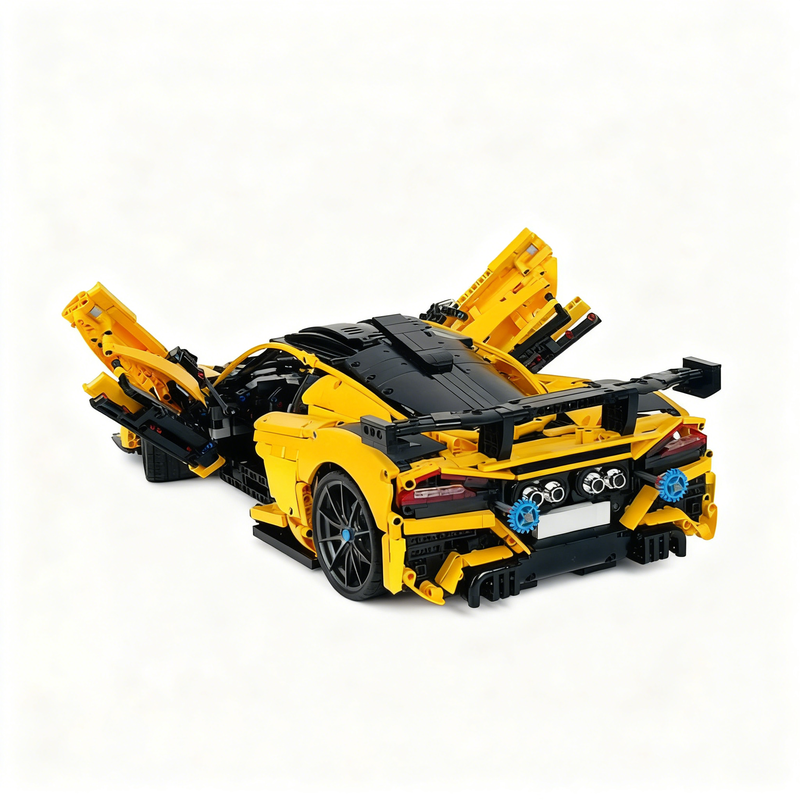 3627pcs MOC Technical Hennesse - đánh giá và giá Kids Education Revolution