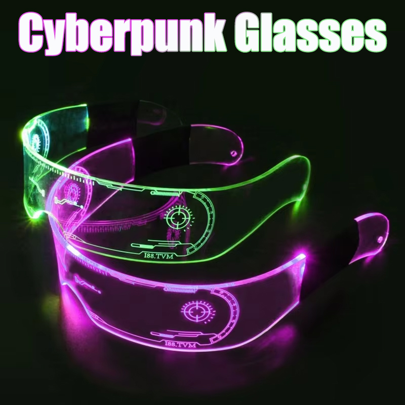 Cyberpunk Electric LED Glasses - đánh giá và giá English Kids Education