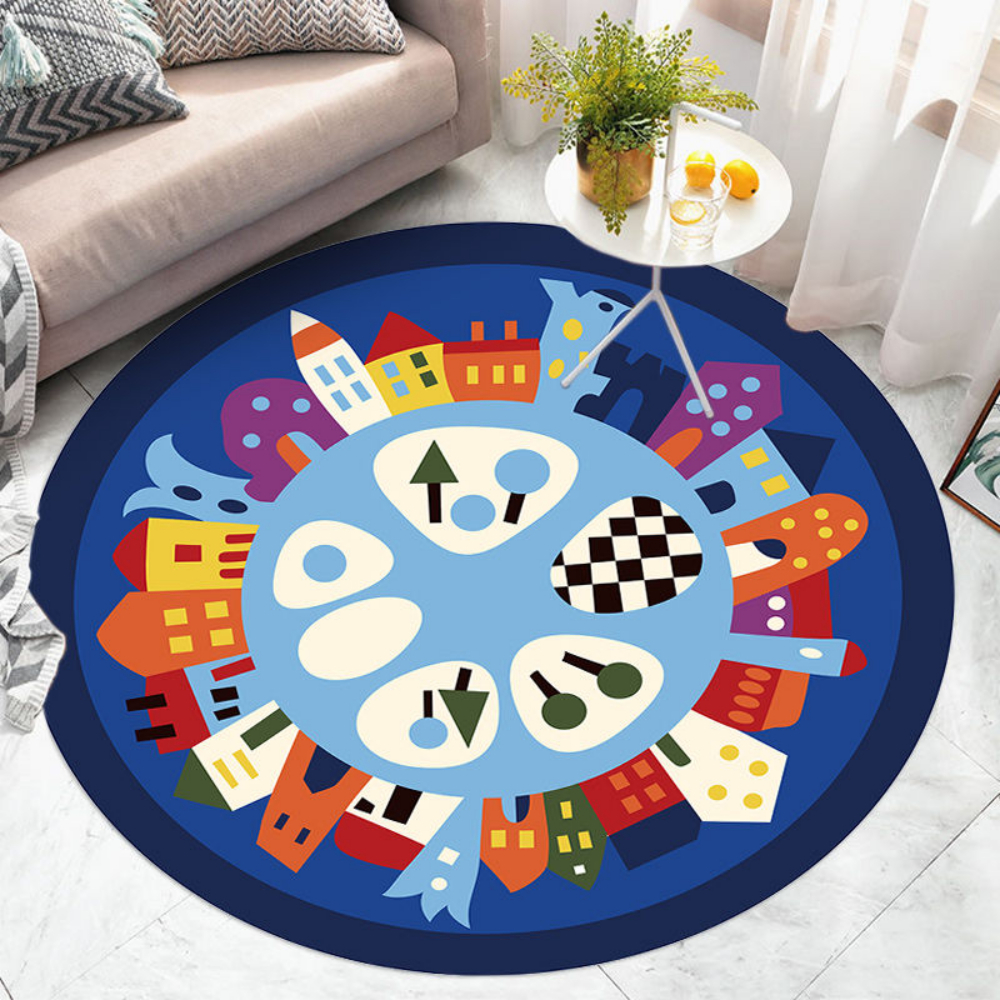 Rainbow ABC Number Round Rug N - đánh giá và giá Abc Kids Early Education