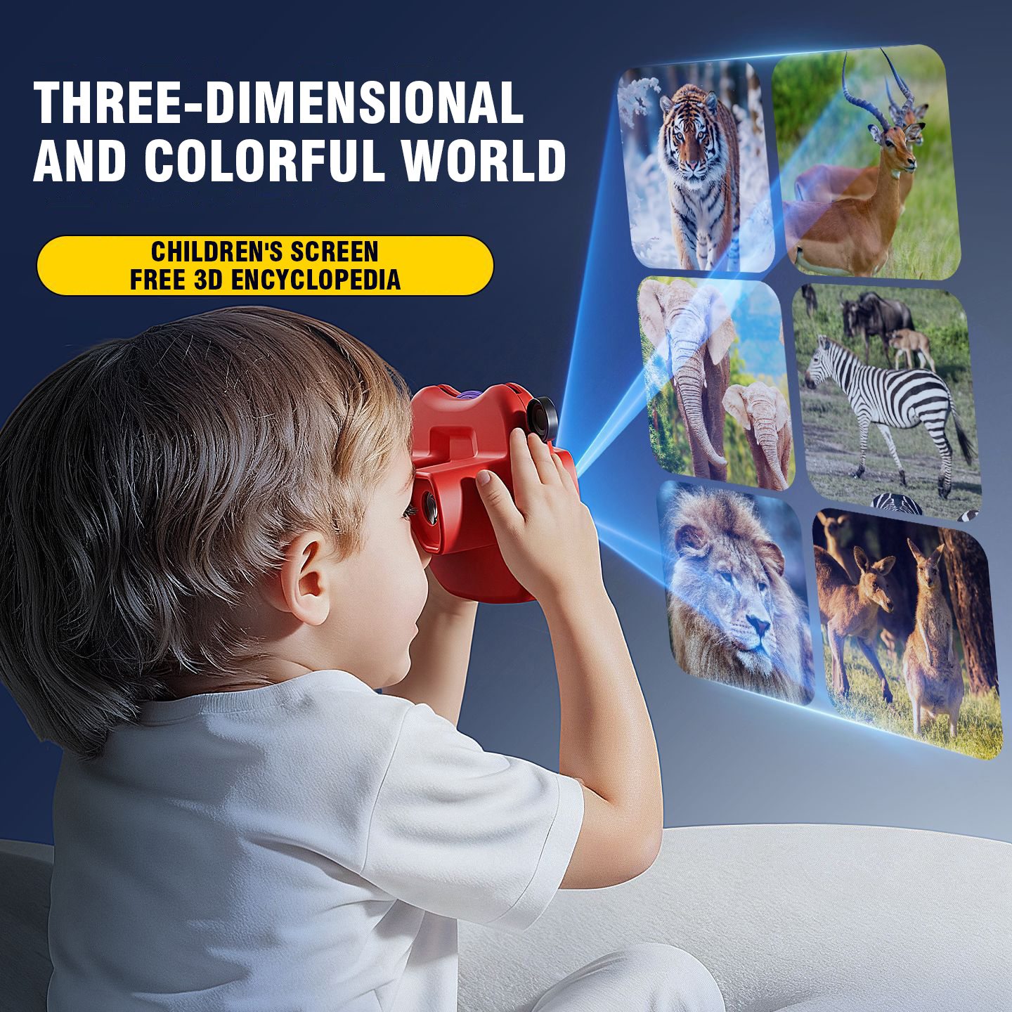 3D Stereoscopic Viewer Toy wit - đánh giá và giá Kids Education Reels