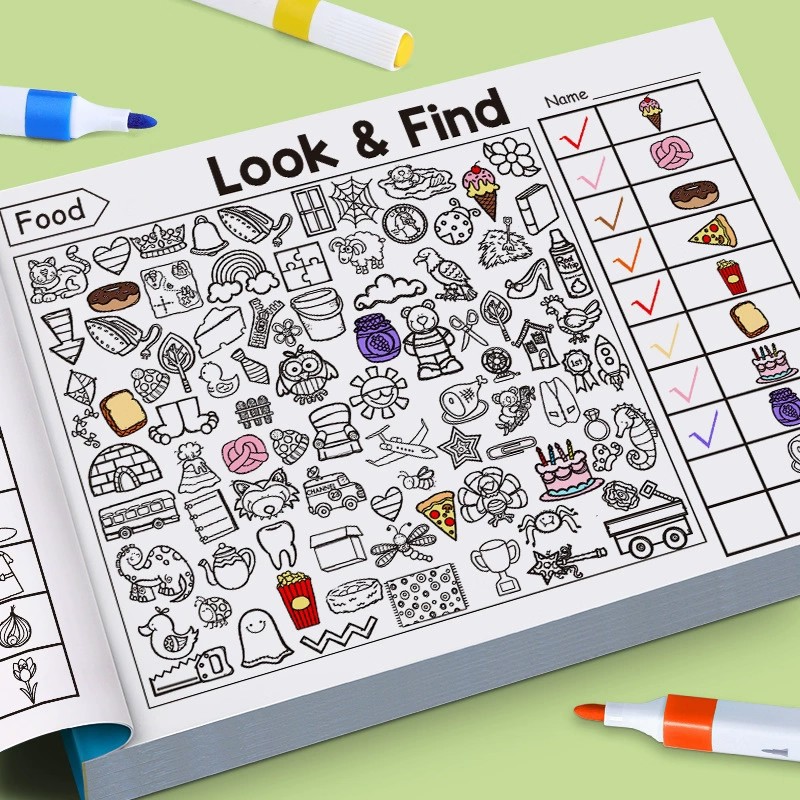 Look And Find Coloring Book fo - đánh giá và giá Kids Early Education