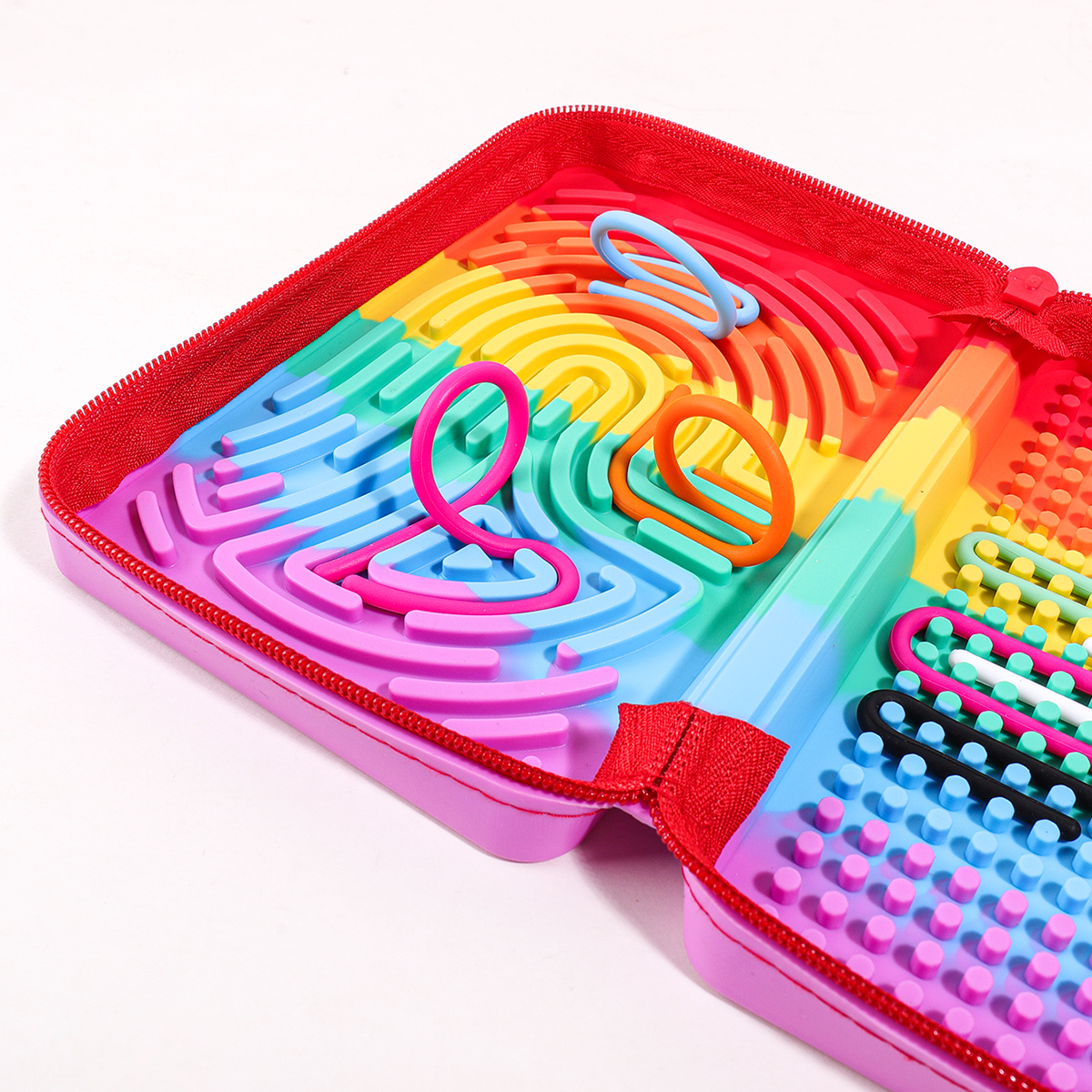 Silicone Rainbow Desk Statione - đánh giá và giá Kids Education Things