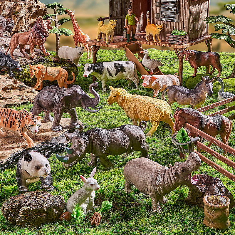 Montessori Toy Wild Farm Dinos - đánh giá và giá Kids Education Yes