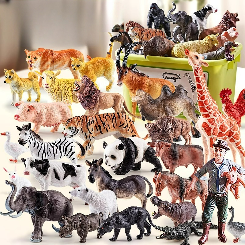 Montessori Toy Wild Farm Dinos - đánh giá và giá Kids Education Yes