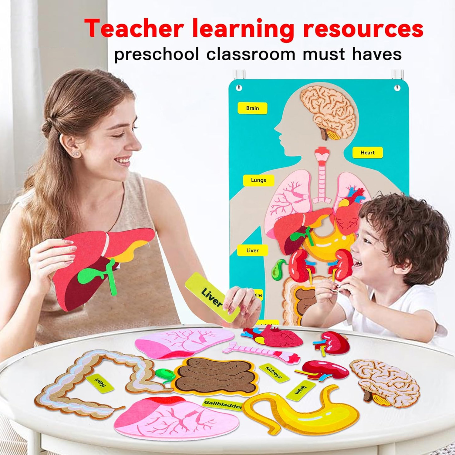 Human Body Parts Felt Board St - đánh giá và giá Human Body Puzzle