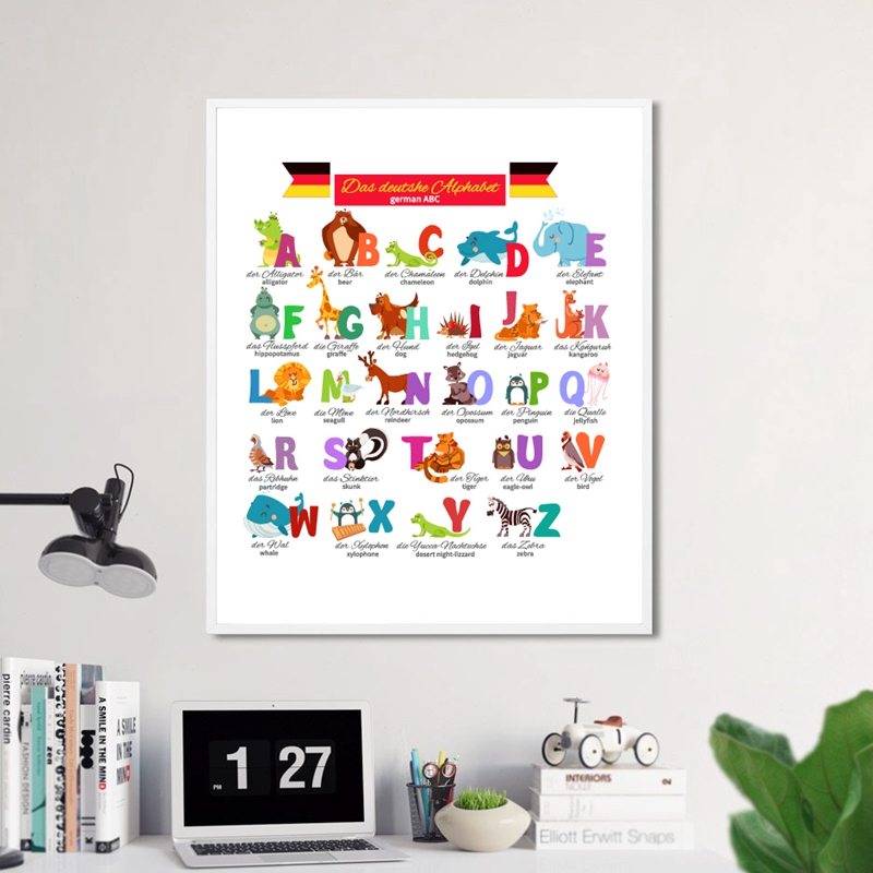German Alphabet with Animals N - đánh giá và giá Kids Education Nursery