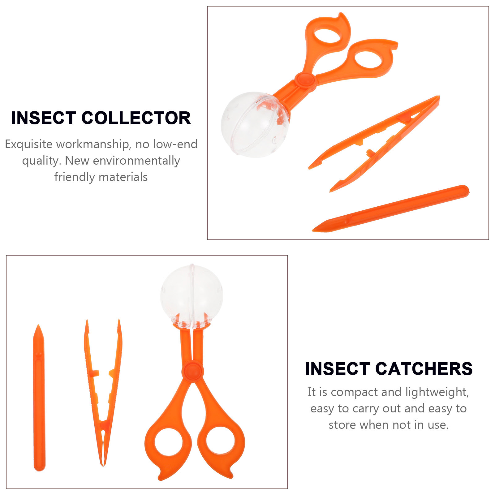 2Sets Insect Catcher Plastic O - đánh giá và giá Kids Education Tools