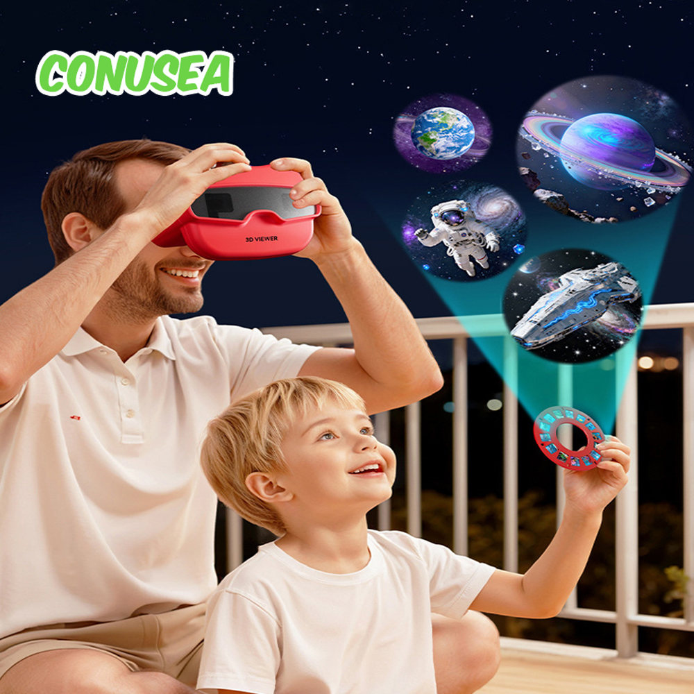 Children's Binoculars 3D Stere - đánh giá và giá Kids Education Reels