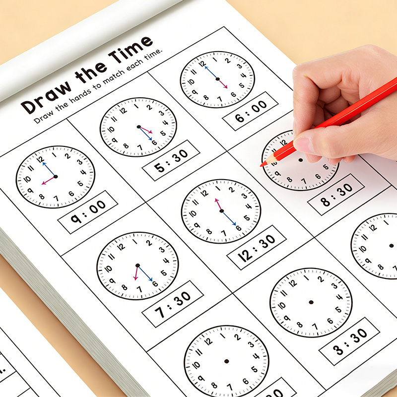 Clock Practice Workbook, Suita - đánh giá và giá English Kids Education