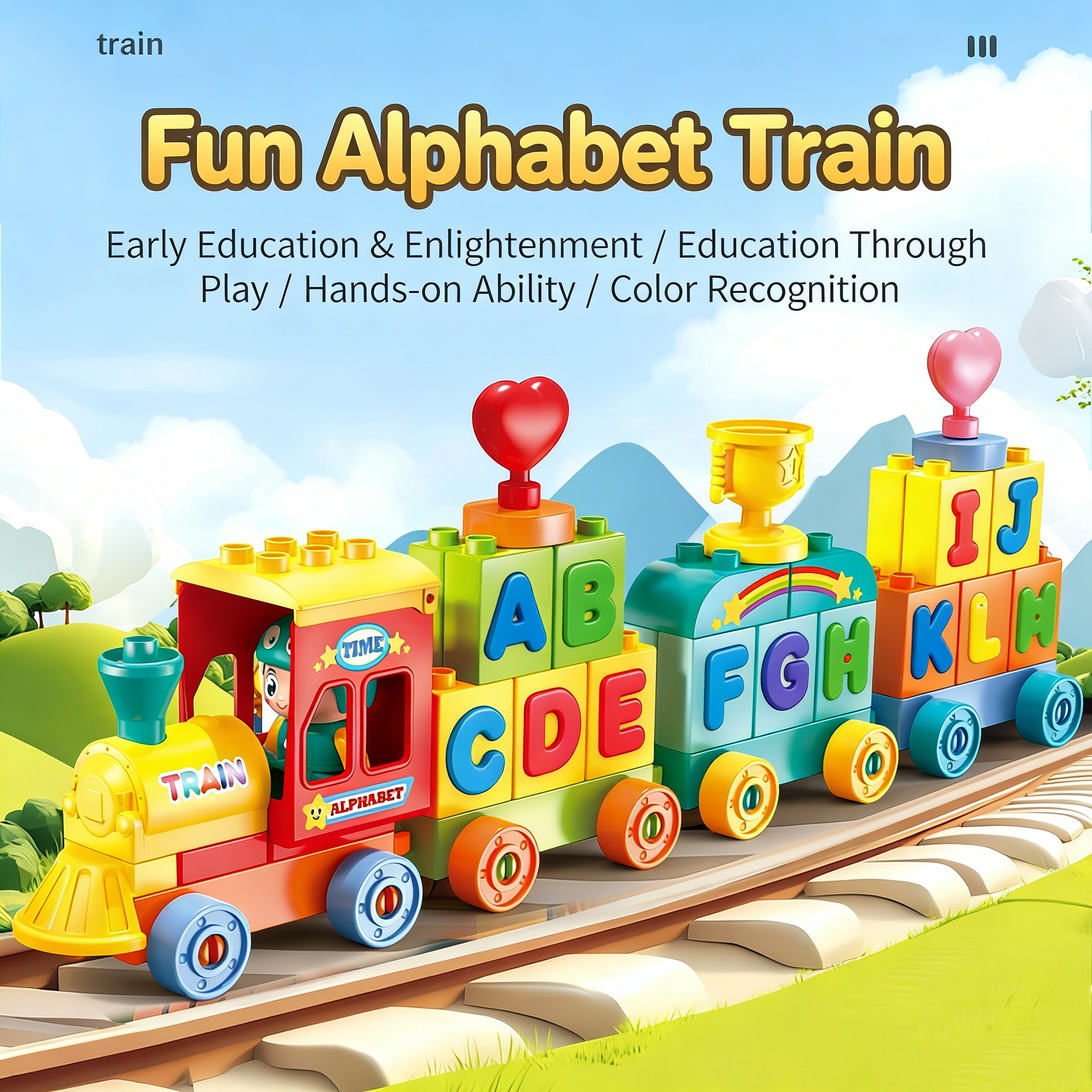 Big Particle Building Blocks T - đánh giá và giá Abc Kids Early Education