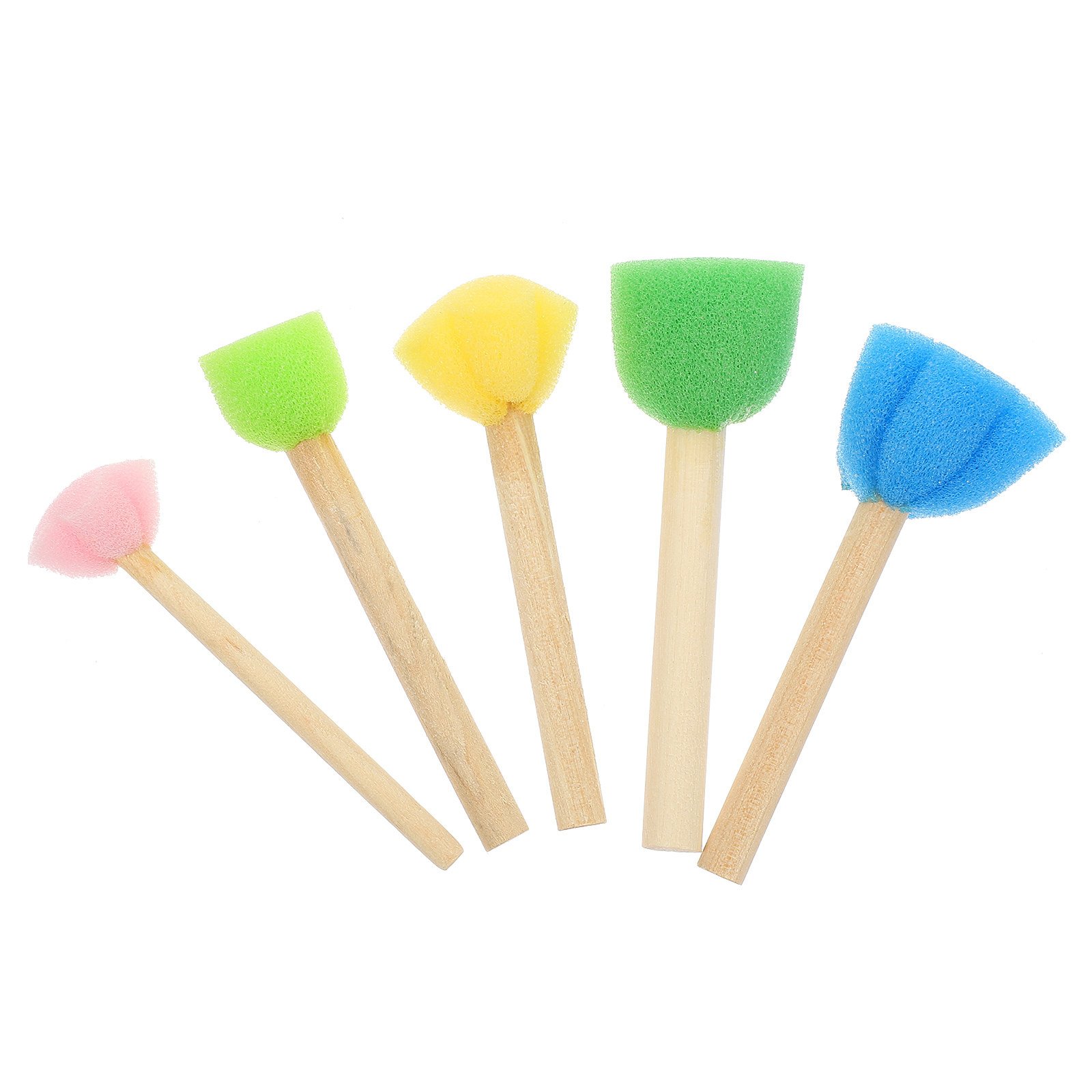 25Pcs Kids Sponge Brush Set Co - đánh giá và giá Kids Education Nursery