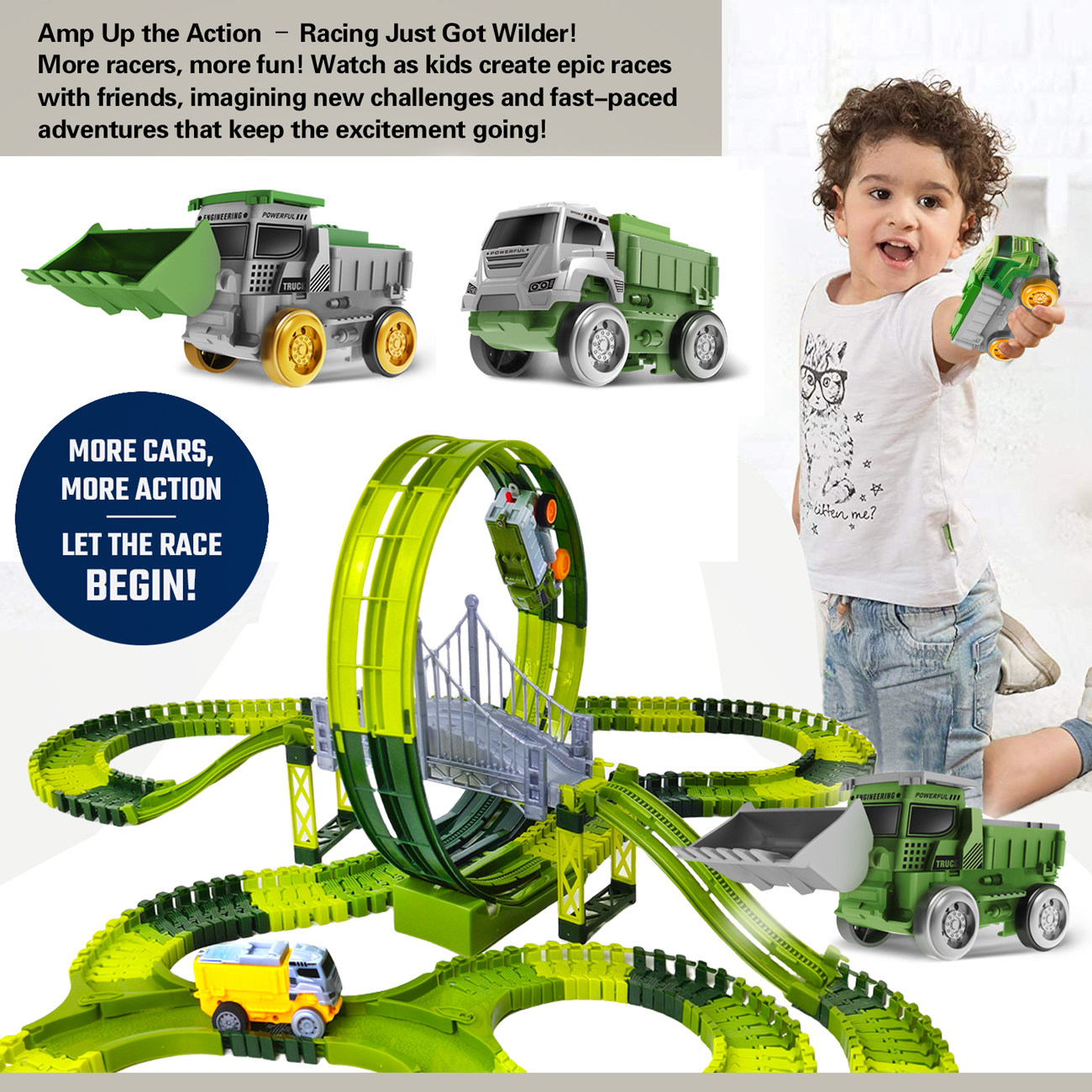 Dinosaur Toy Race Track Featur - đánh giá và giá Kids Education Things