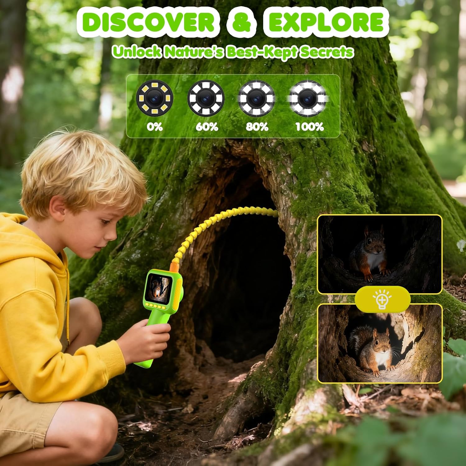 Endoscope for Kids, Borescope  - đánh giá và giá Kids Education Yes