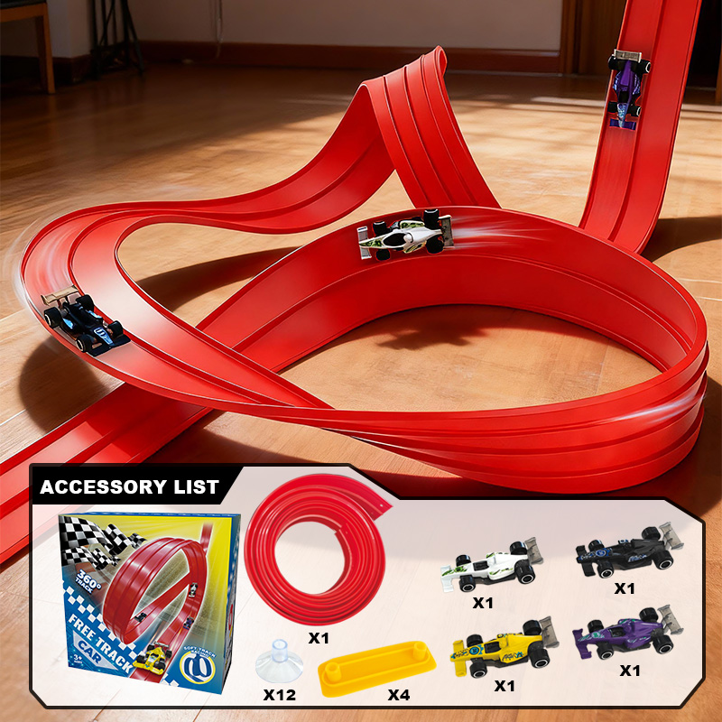 Free-assembly track car | Flex - đánh giá và giá Kids Education Things