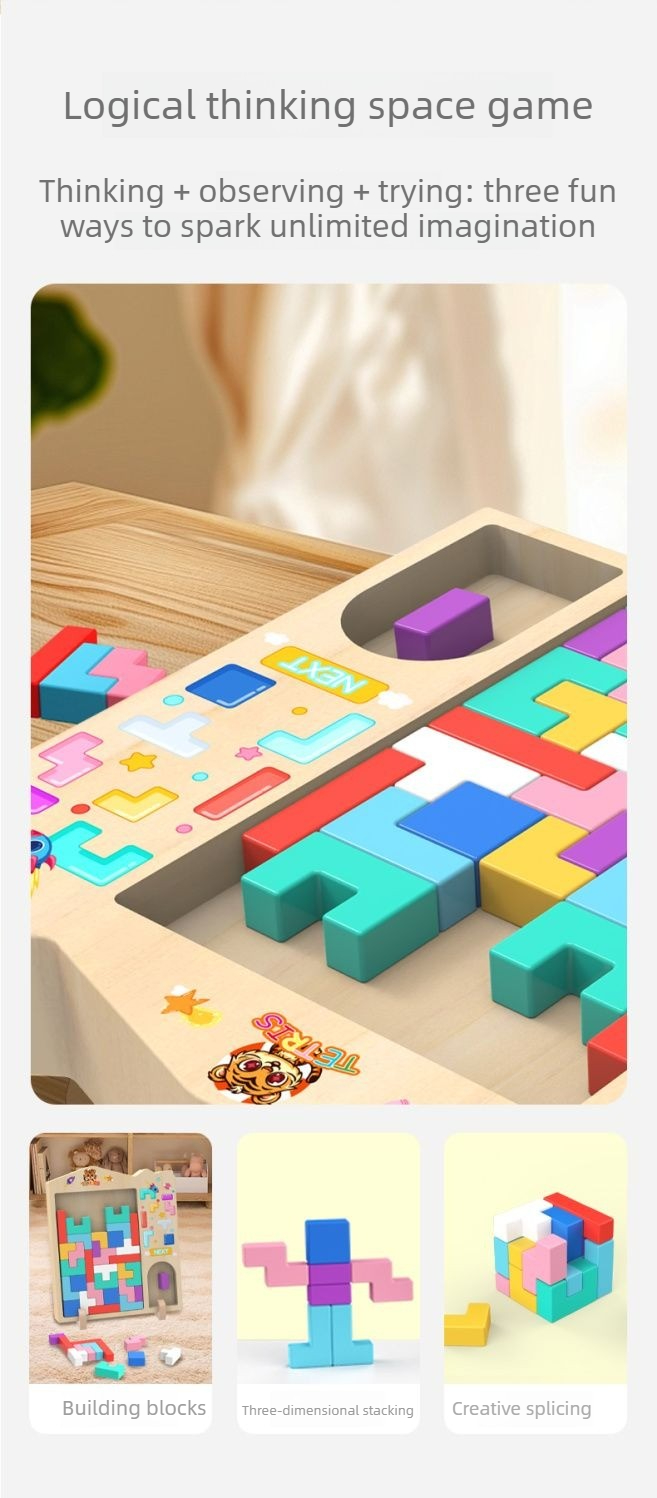 Tetris Building Blocks Childre - đánh giá và giá Human Body Puzzle