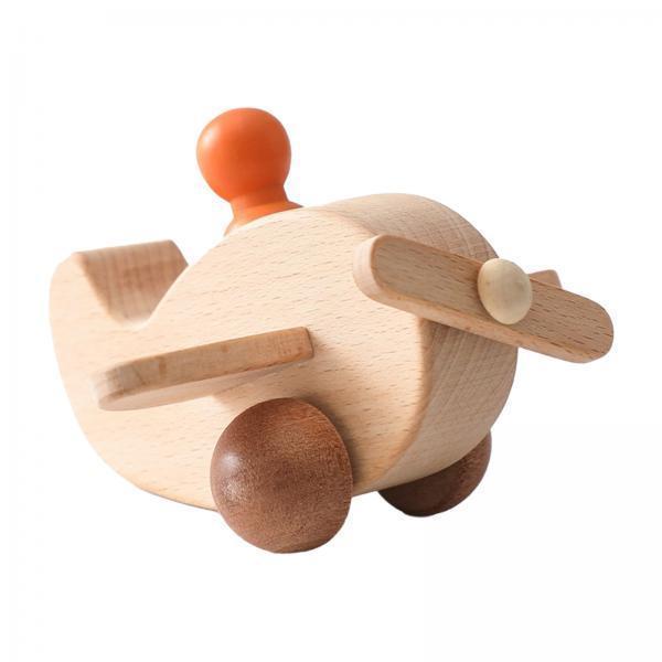 Wooden Airplane Toy Miniature  - đánh giá và giá Kids Early Education