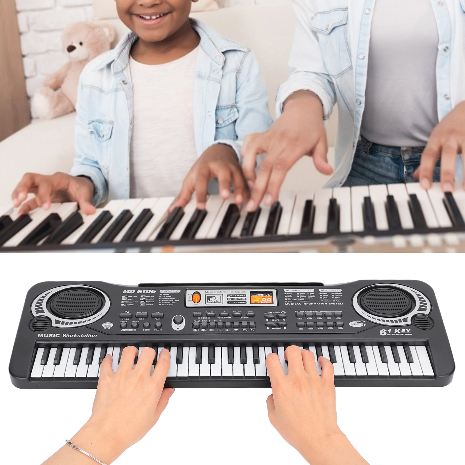 Electronic Organ for Kid Music - đánh giá và giá Abc Kids Early Education