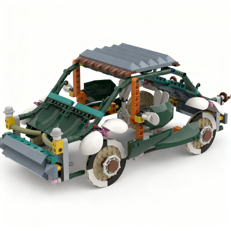 460pcs MOC Cars Orchid Car Alt - đánh giá và giá Orchid Kids Education