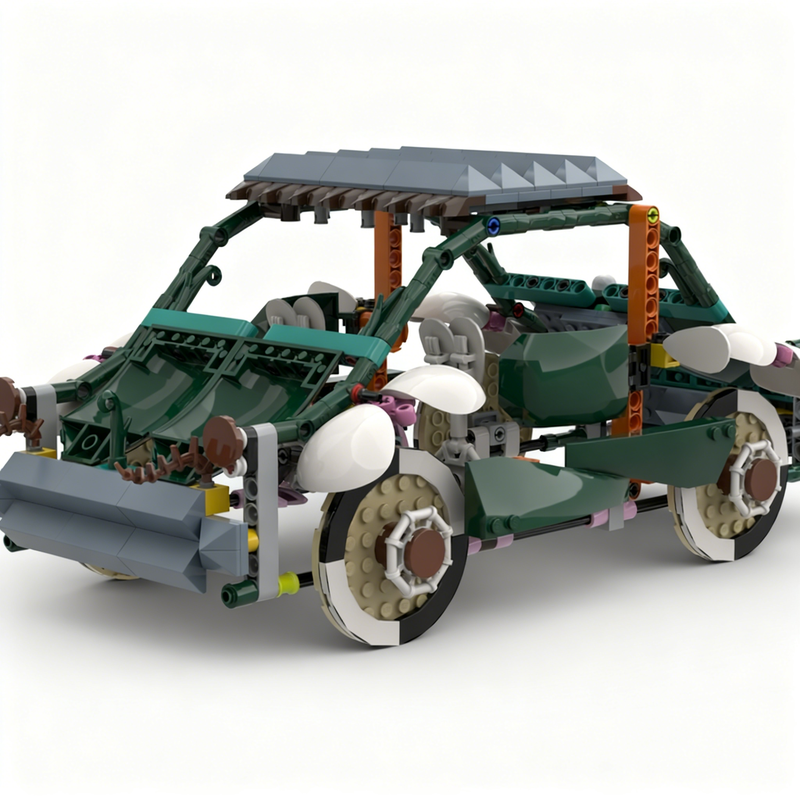 460pcs MOC Cars Orchid Car Alt - đánh giá và giá Orchid Kids Education