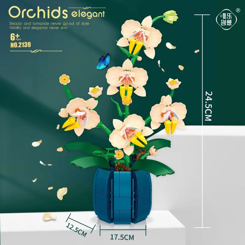 606 Pcs Orchid Building Blocks - đánh giá và giá Orchid Kids Education